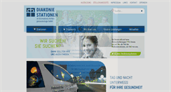 Desktop Screenshot of diakoniestationen-herford.de